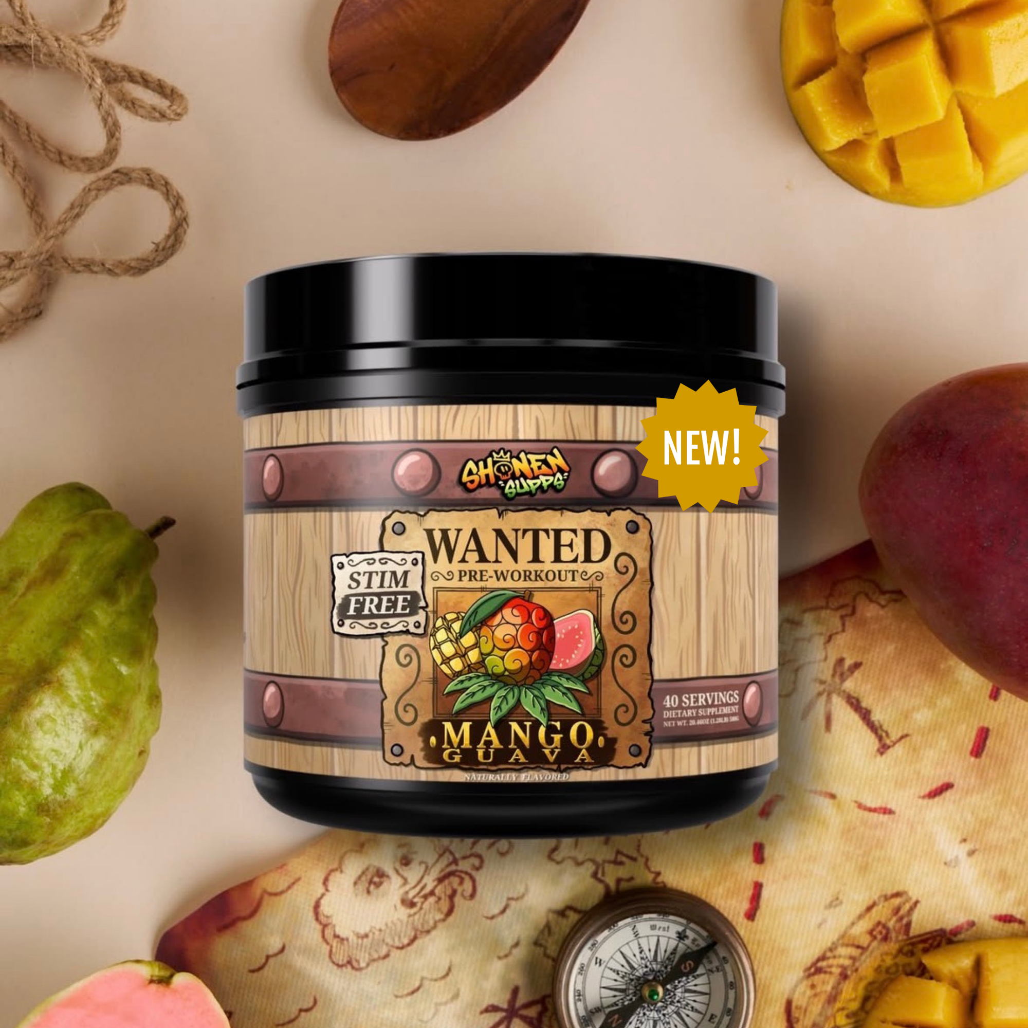 WANTED Stim-Free Pre-Workout