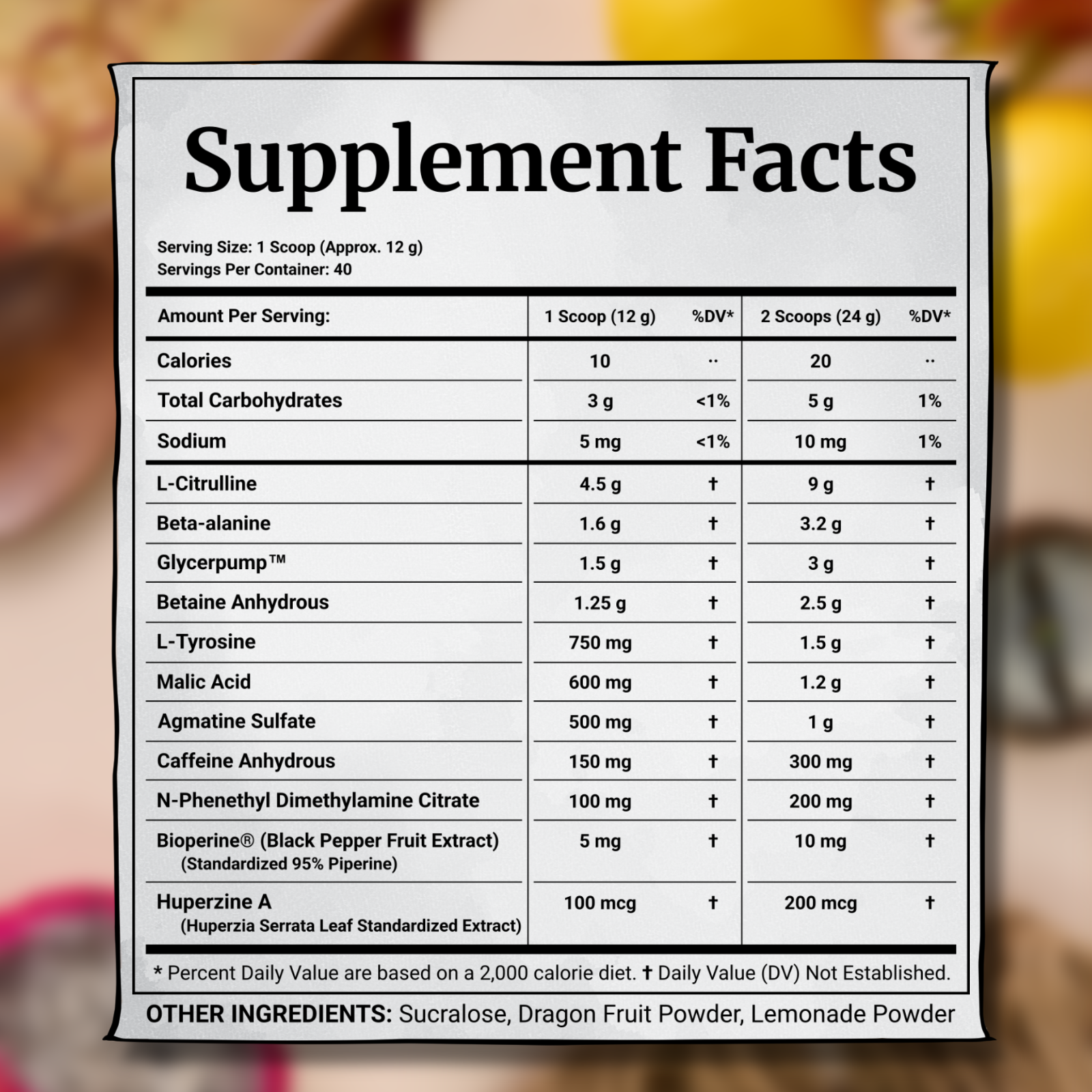 WANTED Pre-Workout