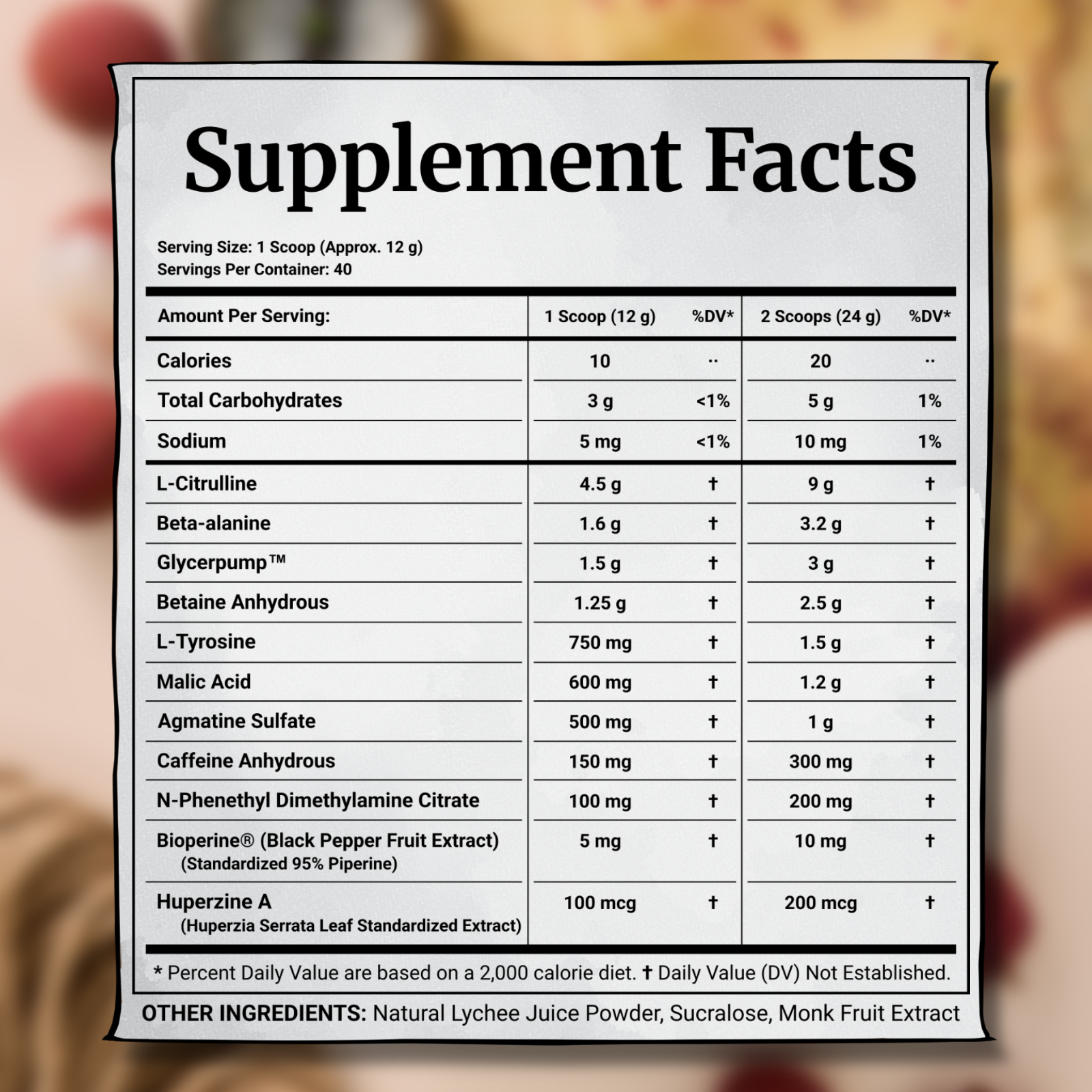 WANTED Pre-Workout