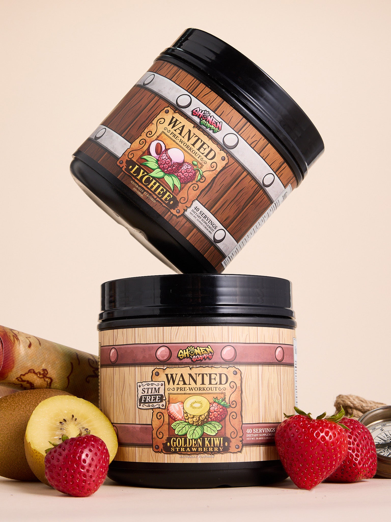 Lychee + Golden Kiwi Strawberry Bundle