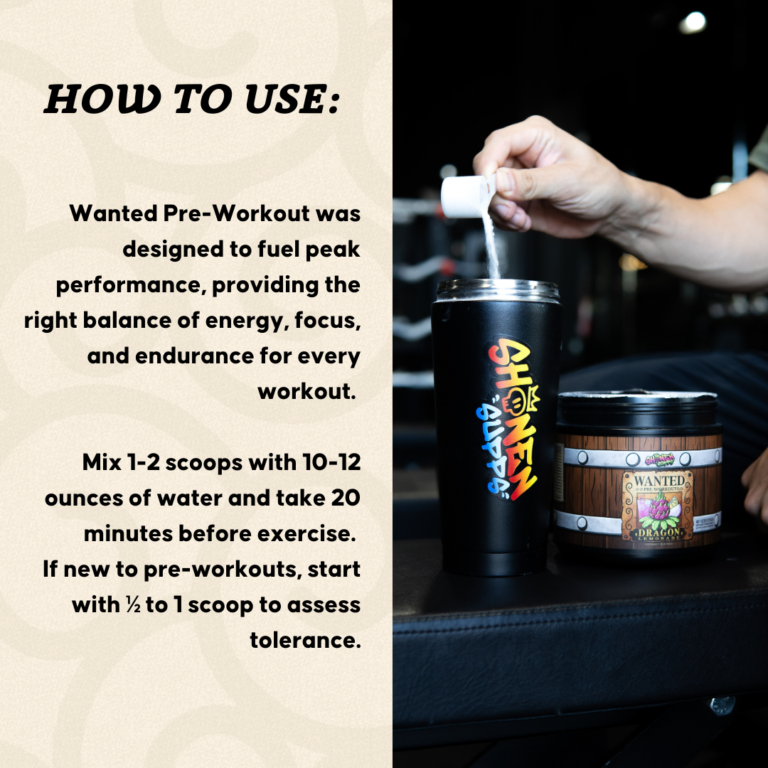 WANTED Pre-Workout